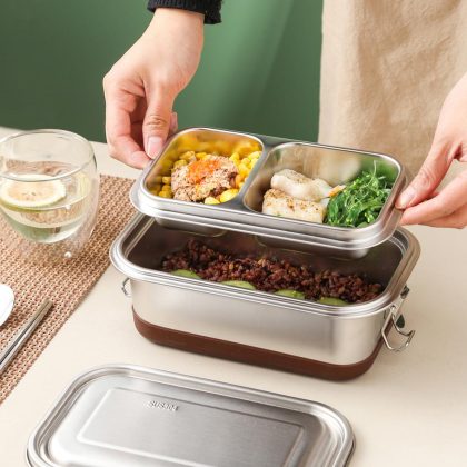 1.2L Portable Insulated Lunch Box Bags